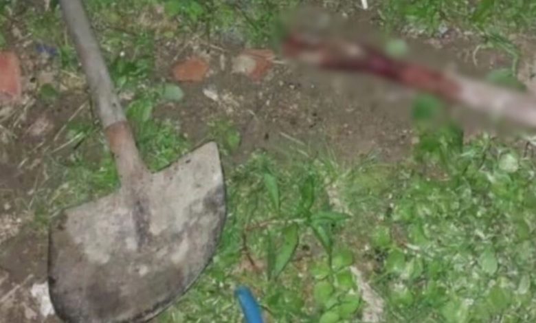Homem é morto pela ex-enteada em SC após tentar invadir casa armado com pá