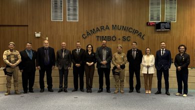Semana da Pátria é celebrada com Sessão Solene na Câmara de Timbó