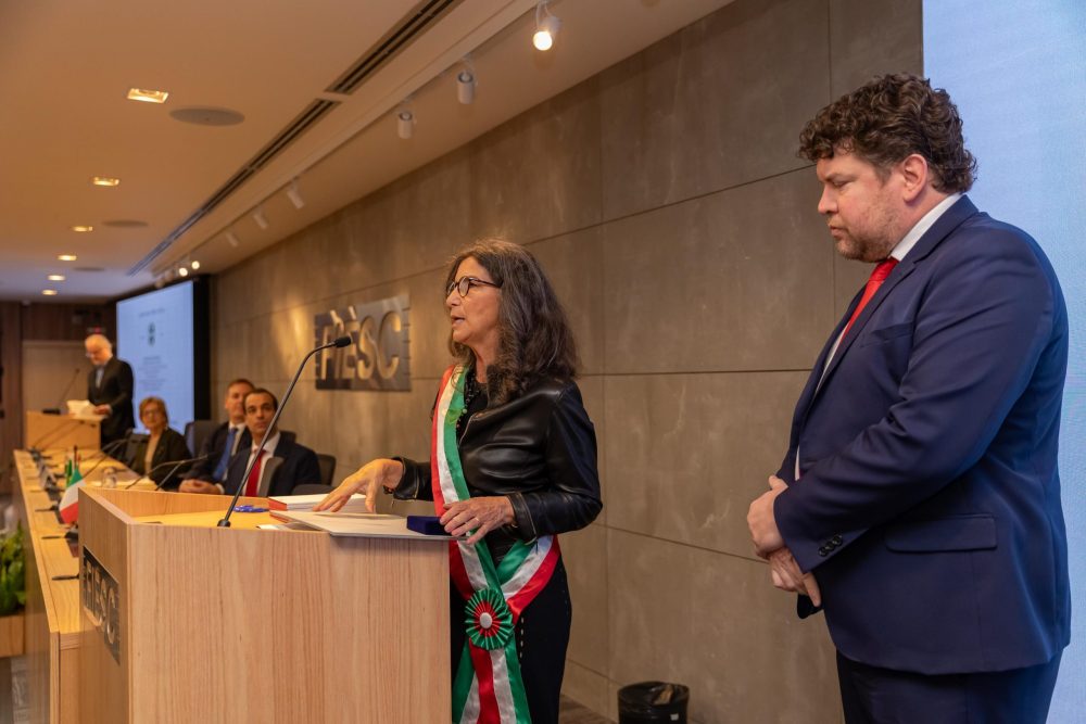 Riocedrense recebe oficialmente o título de Cavaleiro da República Italiana