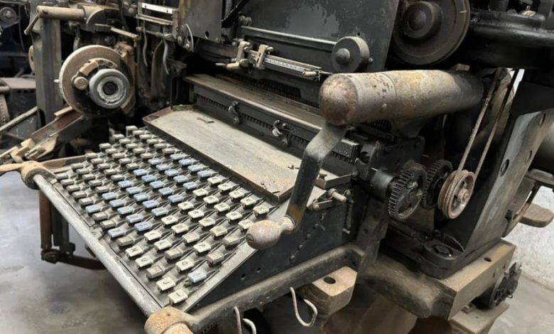 Blumenau vai ganhar memorial para preservar história da tipografia e gráfica local