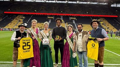 Oktoberfest Blumenau e Borussia Dortmund unem tradição e futebol em experiência internacional