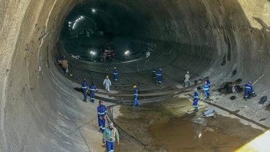 Túnel do Morro do Vieira na BR-280 entre Schroeder e Jaraguá do Sul está 82% concluído