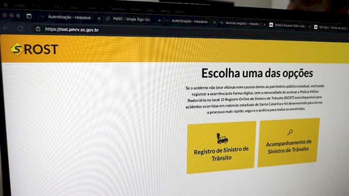 Santa Catarina lança sistema digital para registro de sinistros de trânsito