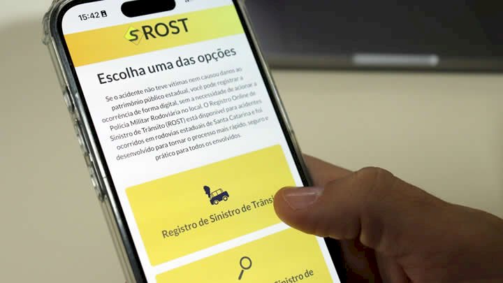 Santa Catarina lança sistema digital para registro de sinistros de trânsito