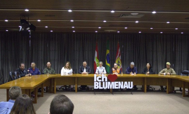 Blumenau inicia Plano Municipal de Redução de Riscos para proteger a população