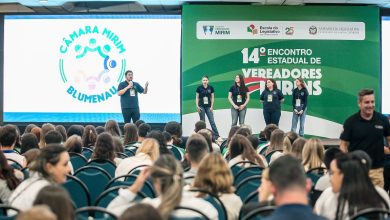 Câmara Mirim de Blumenau participa do 14º Encontro Estadual dos Vereadores Mirins