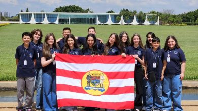 Vereadores mirins de Blumenau vivenciam rotina política em Brasília e fortalecem aprendizado sobre cidadania