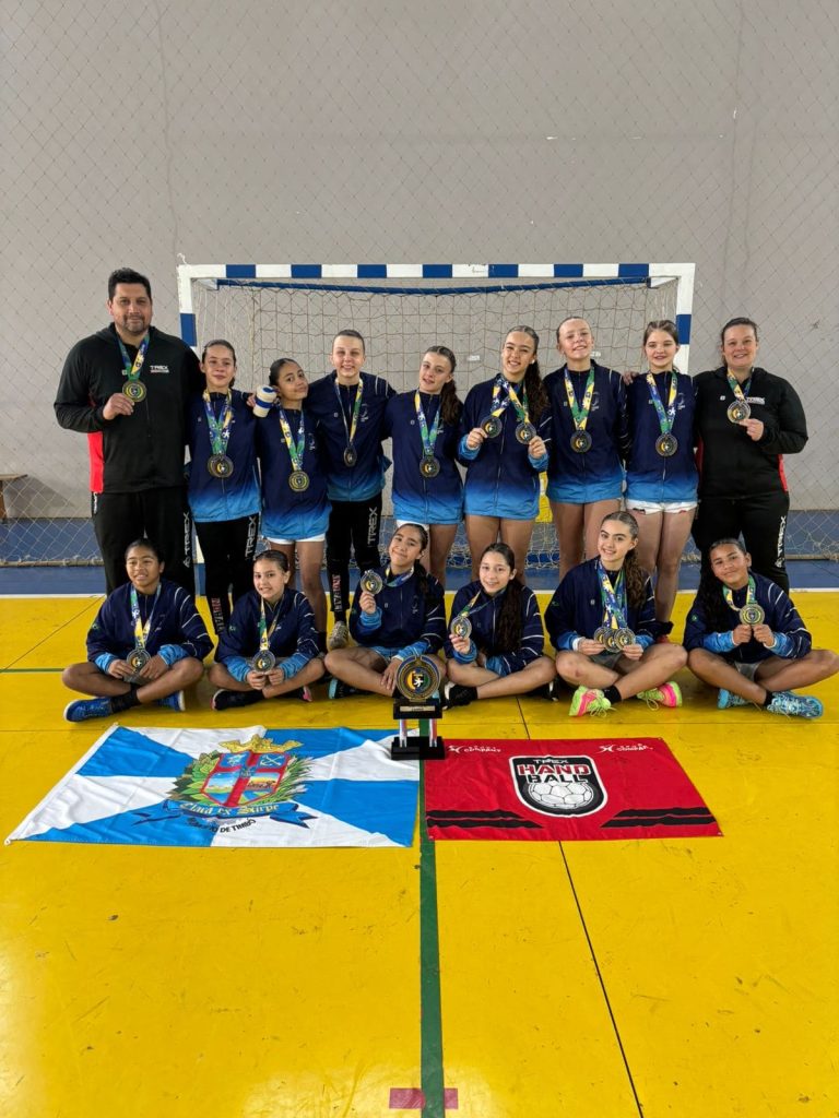 Timbó-Rex é campeão invicto da copa sul mirim feminina 