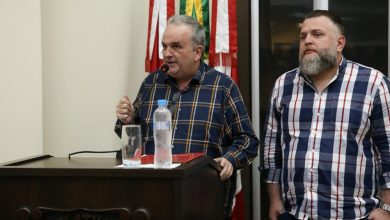 Secretários explicam projeto de financiamento do programa Estrada Boa Rural em Indaial