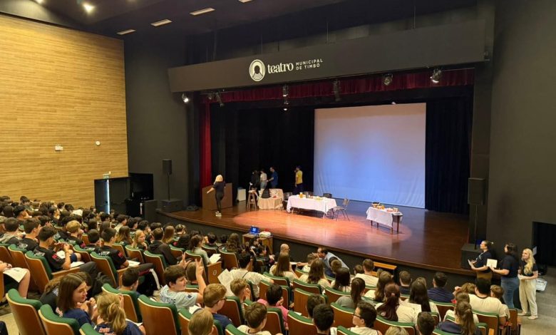 Estudantes de Timbó participam de preparação para o Saeb 2025