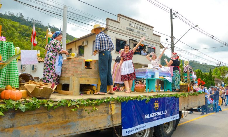 17ª Festa das Tradições de Benedito Novo traz cultura, gastronomia e show nacional
