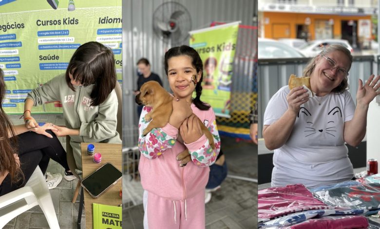 Mais de 700 pastéis vendidos e 9 adoções marcam sucesso da 11ª Feirinha Beneficente em Timbó