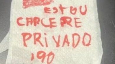 Pedido de socorro em papel higiênico salva mulher de cárcere e agressões em Gaspar