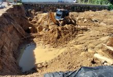Trabalhador sobrevive a soterramento durante obra em Blumenau