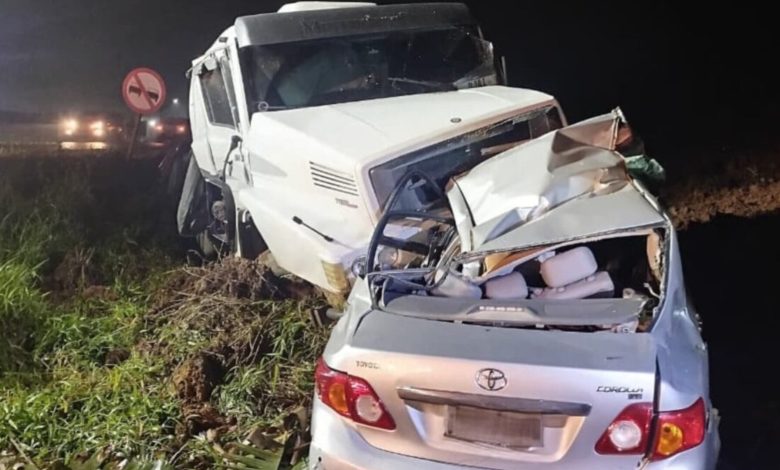 Colisão na BR-470 deixa um morto e um ferido em Pouso Redondo