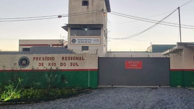 Rio do Sul: presídio abriga 440 detentos em espaço projetado para 278 vagas