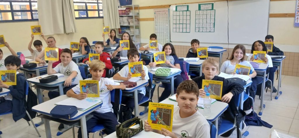 Projeto “A Menina que Abriu a Janela” distribui mais de 1.700 livros e leva literatura inclusiva a crianças de Santa Catarina