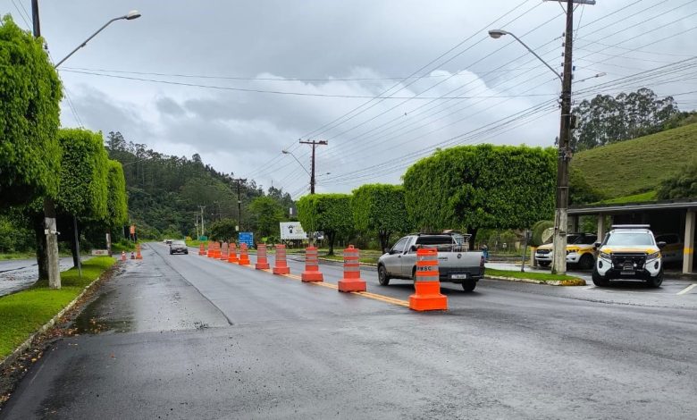 Revitalização da SC-350 entre Rio do Sul e Aurora entra na fase final de conclusão