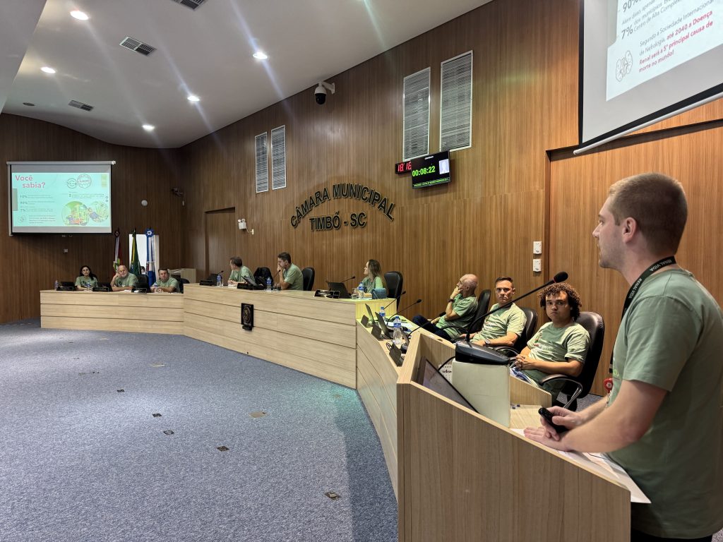 Câmara de Timbó realiza 35ª Sessão Ordinária com pautas administrativas e participação da sociedade