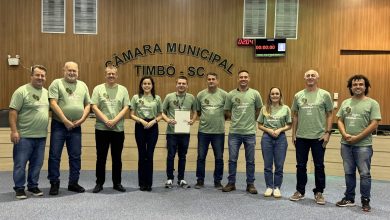 Câmara de Timbó realiza 35ª Sessão Ordinária com pautas administrativas e participação da sociedade