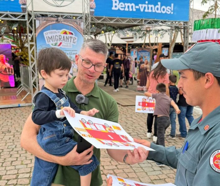 Corpo de Bombeiros Militar reforça ações de segurança na 33ª Festa do Imigrante em Timbó