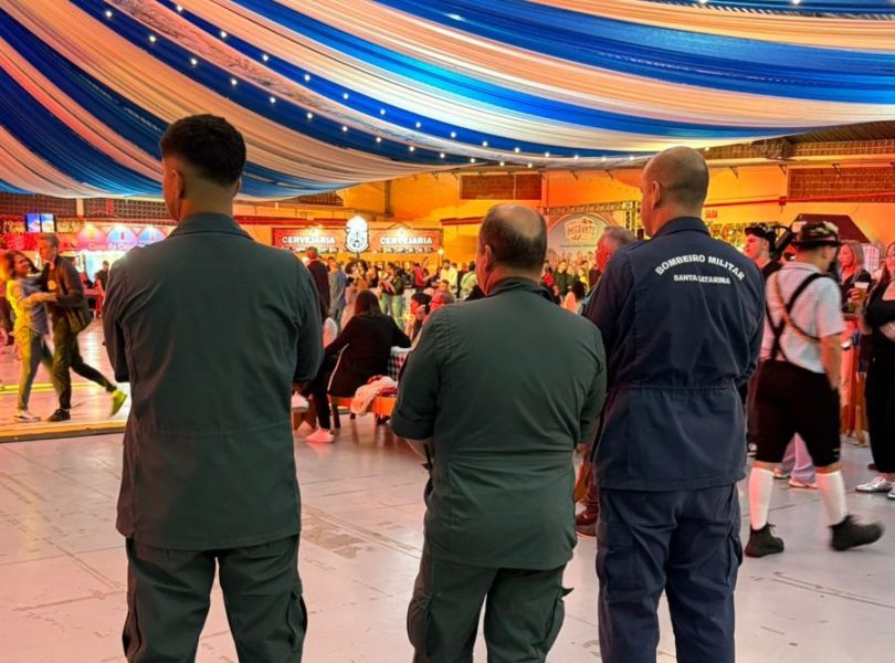  Corpo de Bombeiros Militar reforça ações de segurança na 33ª Festa do Imigrante em Timbó