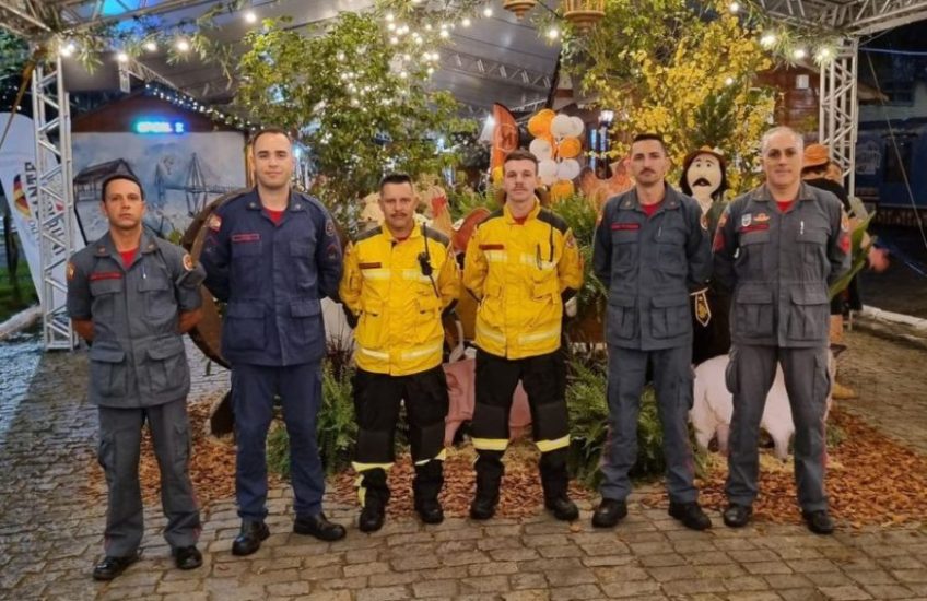  Corpo de Bombeiros Militar reforça ações de segurança na 33ª Festa do Imigrante em Timbó