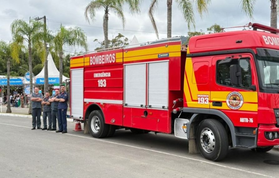  Corpo de Bombeiros Militar reforça ações de segurança na 33ª Festa do Imigrante em Timbó