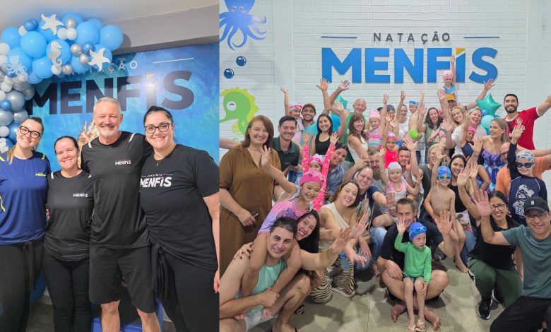 Festival de Natação da Academia Menfis une esporte, família e solidariedade em Timbó