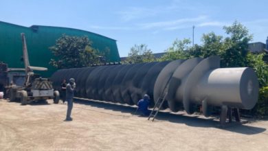 Parafusos de 18 toneladas vão bombear esgoto e acelerar despoluição do Rio Tietê