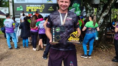 Atleta de Indaial é campeão geral da Copa Oeste de MTB 2025