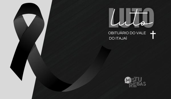 Óbitos no Vale do Itajaí de 03 a 05 de setembro