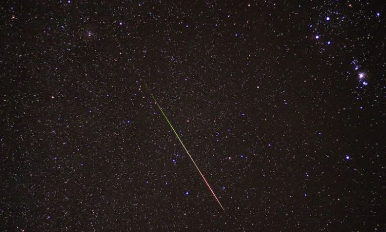 Chuva de meteoros Orionídeas terá pico esta semana com excelente visibilidade no Brasil