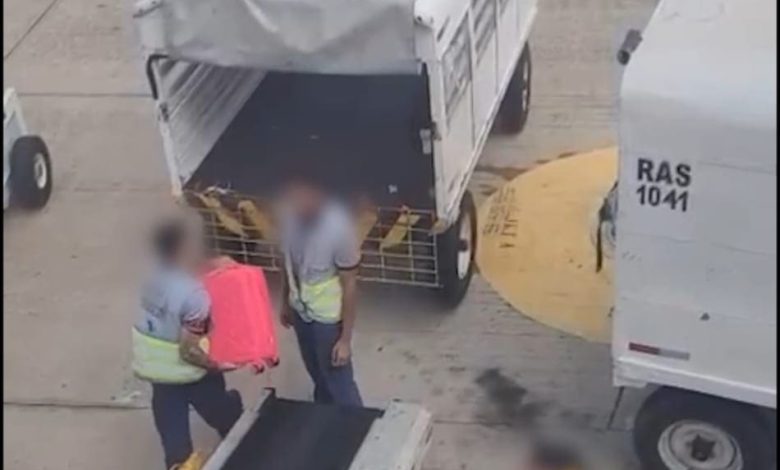 Funcionário é flagrado arremessando bagagens no Aeroporto e vídeo gera revolta nas redes