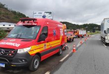 Travessia perigosa: idoso é atropelado na BR-470 em Gaspar e sofre múltiplos ferimentos