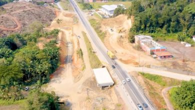 Interdição parcial altera acesso à Rua Alegrete durante obras na BR-470 em Indaial