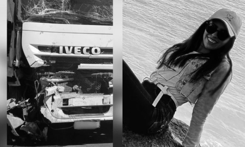Revelada identidade da vítima de acidente fatal entre moto e caminhões na BR-470
