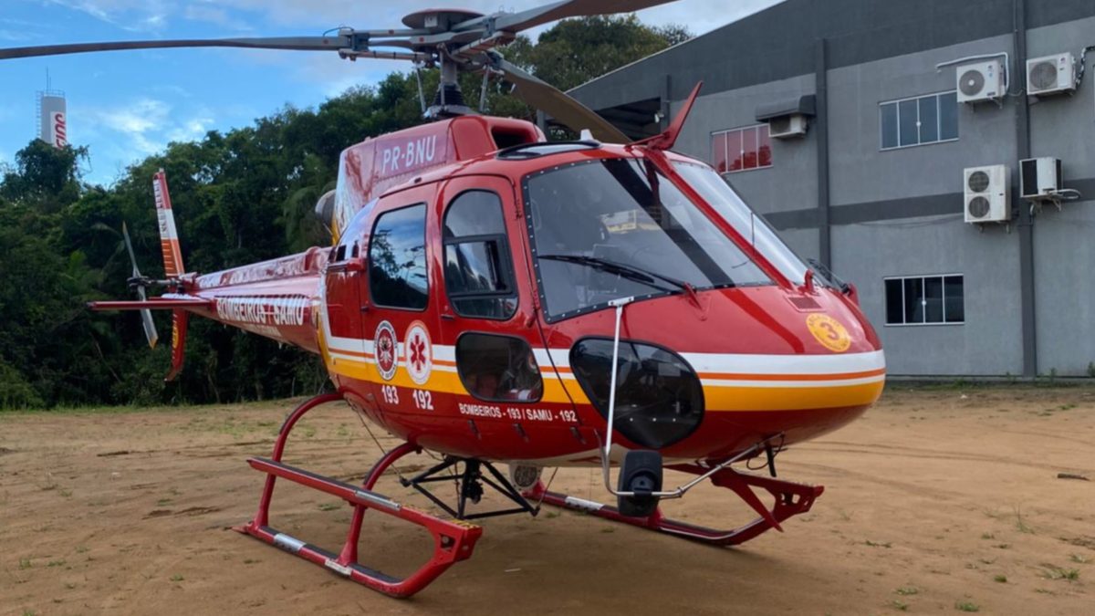 Homem sofre ferimentos graves após ser atropelado em Indaial
