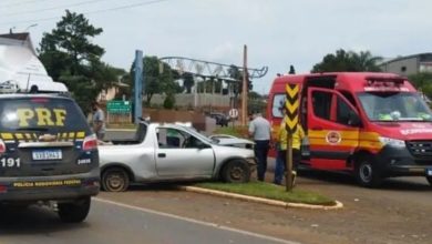 Idoso de 100 anos morre em acidente entre caminhonete e caminhão na BR-470 em SC