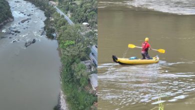 Homem some no Rio Itajaí-Açu após mergulho durante comemoração de aniversário, em Apiúna