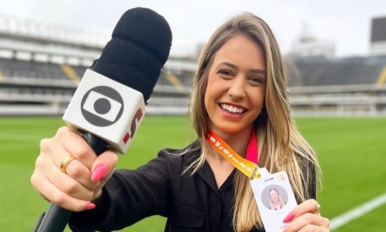 Repórter da TV Globo é alvo de agressão durante cobertura ao vivo em estádio