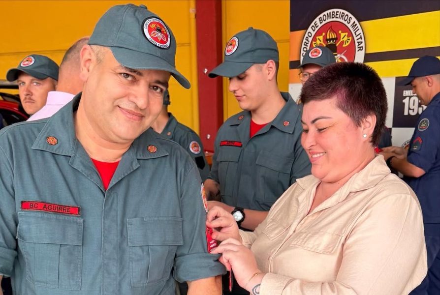 Timbó celebra promoção de 37 Bombeiros Comunitários e reconhece militares com medalhas