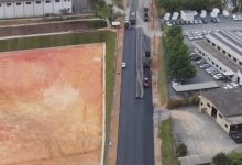 Obra avança e Rua Monteiro Lobato se aproxima da conclusão no Complexo Industrial de Timbó