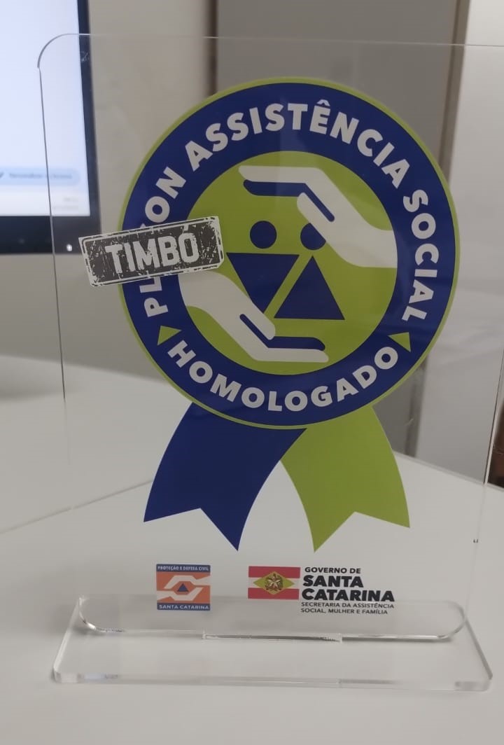 Timbó recebe selo de homologação pelo Plano de Contingência da Assistência Social