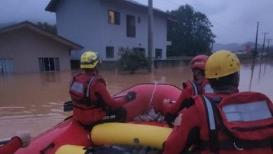 Temporais devastam Santa Catarina: seis cidades entram em emergência após noite de destruição e alagamento