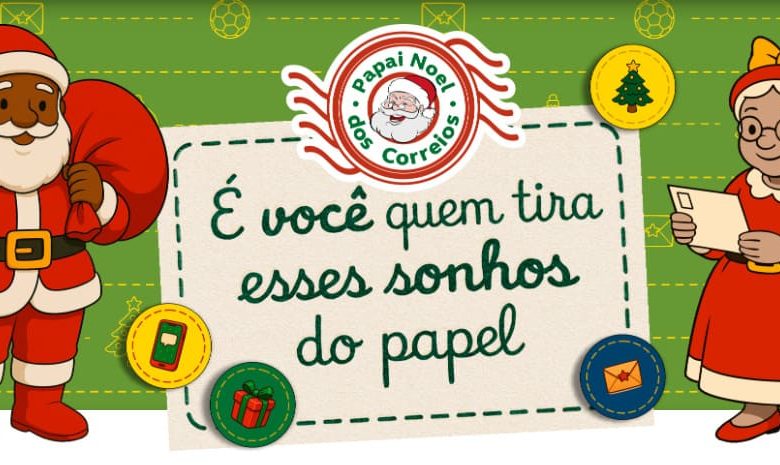 Papai Noel dos Correios dá início à magia do Natal em Santa Catarina nesta sexta-feira