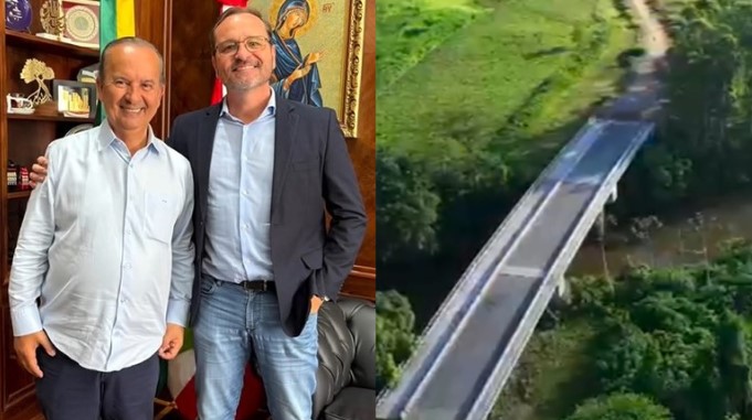Prefeito de Timbó anuncia continuidade nas obras da Ponte Capitais–Nações