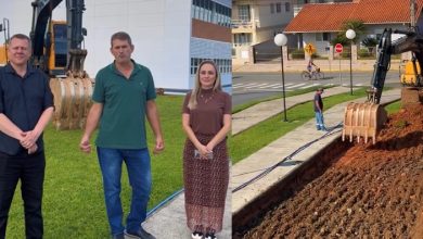 Obras de novo estacionamento público começam na Câmara de Vereadores de Timbó