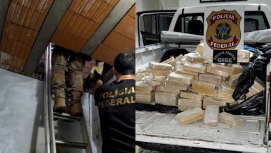 PF encontra bunker com mais de 600 quilos de cocaína em Blumenau