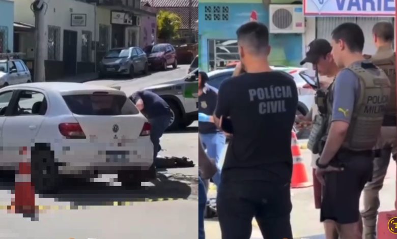 Em Brusque, confronto ligado a possível acerto de contas acaba com um morto e dois feridos